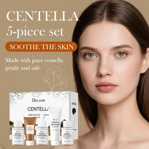 Set Cuidado Facial Dolanjn Centella 5 Pasos