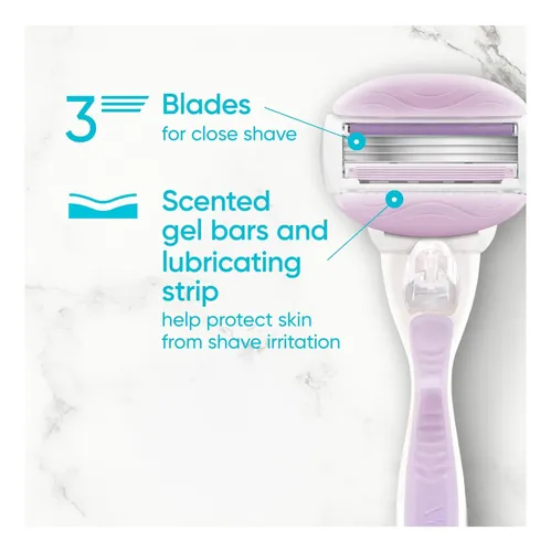 Gillette Venus Comfortglide Freesia: Navaja, Aroma Floral