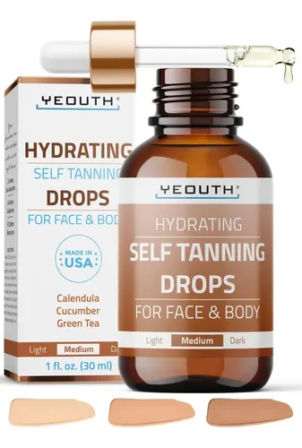Gotas Autobronceadoras Yeouth New 2024 Para Rostro Y Cuer Bo 1938442104163