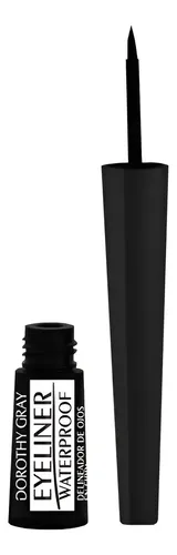Delineador Liquido Ojos Dorothy Gray Fibra Negro Waterproof