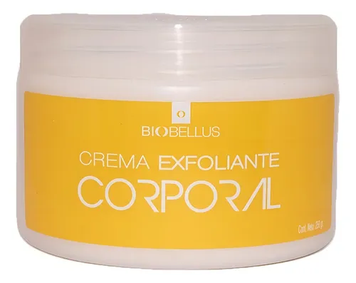 Biobellus Crema Exfoliante Corporal Elimina Impurezas 250g Fragancia Delicada Tipo de envase Pote