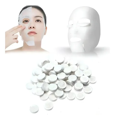Mascara O Mascarilla Comprimida Facial Pastilla Cápsula X100