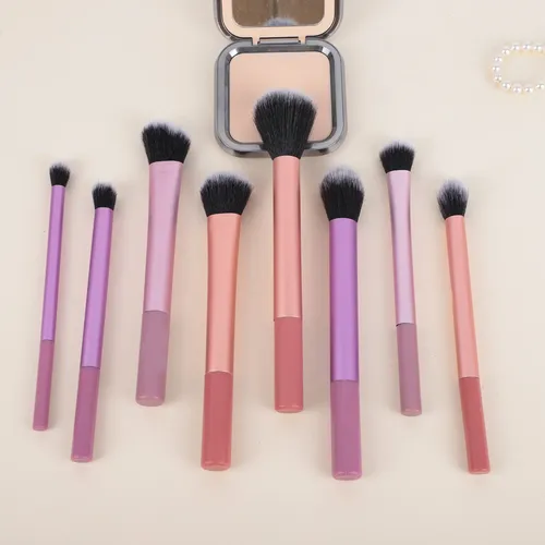 P/j Set 12 Brochas De Maquillaje Profesional Para Rostro Y