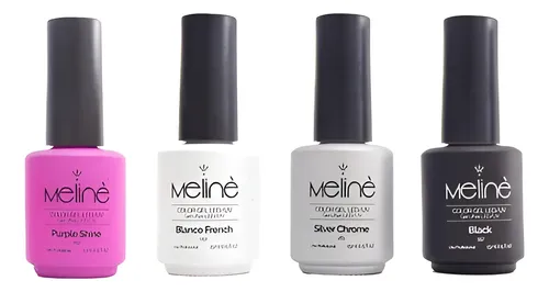 Esmaltes Semipermanentes Meline X 4 Unidades