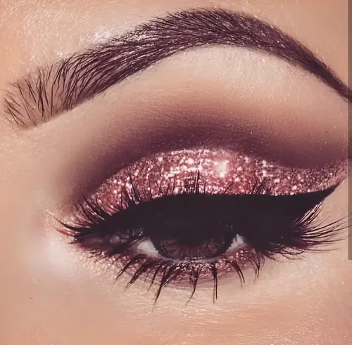Sombra Glitter Compacto Dual Shine Brillo Intenso Pink 21 Color Tonos