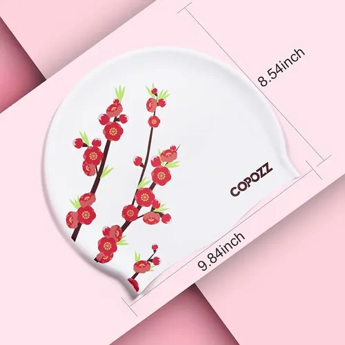 Copozz Gorro De Baño Para Adultos, Gorro De Baño Cómodo De S
