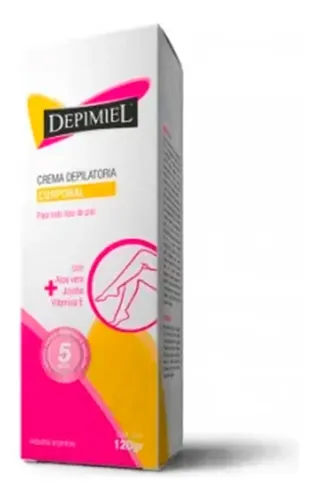 Crema Depilatoria Para El Cuerpo Depimiel X120 Grs