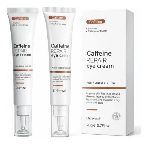 Ojos Crema Deleventh Antiedad Cafeina Bolsas Ojeras Pro X2