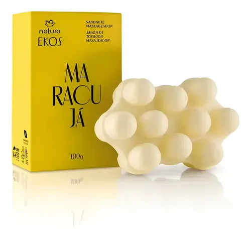 Jabón Masajeador Natura Ekos Maracuyá 100g