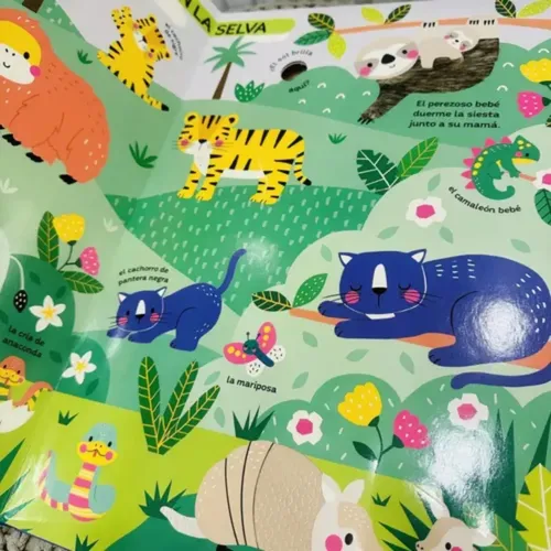 Mi Libro Gigante Para Aprender De Los Animales Bebe Auzou