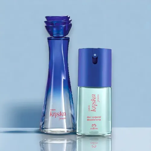 Perfume Colonia Personalizando Kriska Jeans Floral 100ml