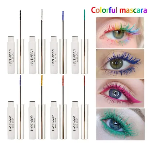 Set De Rímel Bonnie Choice, 9 Colores, Impermeable Y Durader