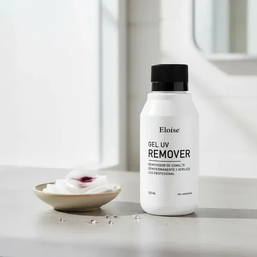 Removedor De Esmalte Semipermanente Y Acrílico Eloise 120 Ml
