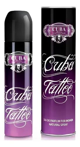 Perfume Para Mujer Cuba Paris Tatoo Femenino 100ml