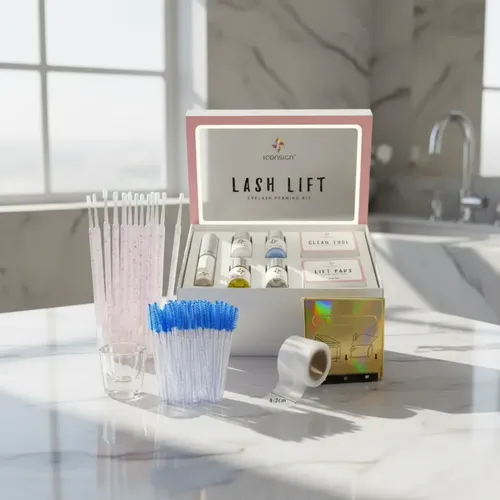 Kit De Lifting Iconsing + Microhisopos + Rizadores + Film