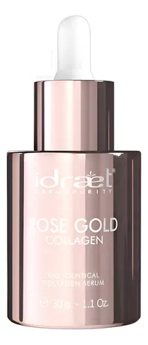 Idraet Rose Gold Collagen Serum, Colageno Vegetal X30g
