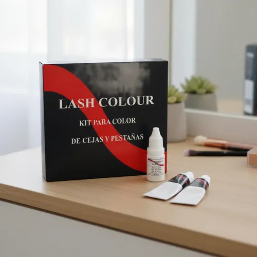 Kit Lash Color Tintura Pestañas Y Cejas