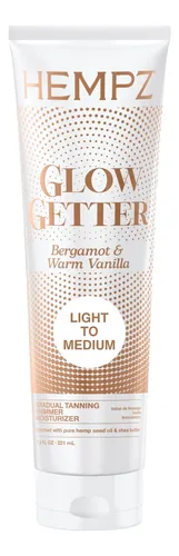 Bronceador Gradual Hempz Light To Medium 221ml Vegano