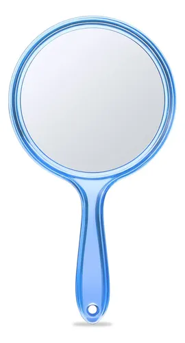 Espejo De Mano Omiro De Doble Cara Con Aumento 1x/3x Con Asa