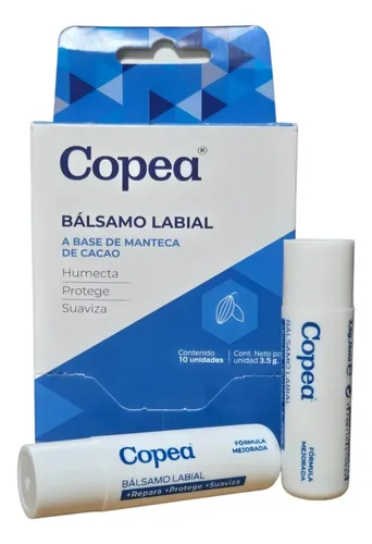 Bálsamo Labial A Base De Manteca De Cacao Copea X 10 Unidad