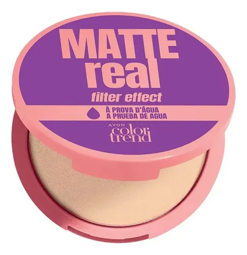 Matte Real Polvo Compacto Filter Effect Color Trend De Avon