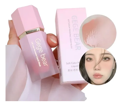 Rubor Liquido 3 En 1 ( Sombra Y Labial)  – Gege Bear