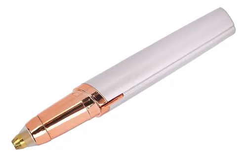Recortador De Cejas Eléctrico Portátil Automático Para Cejas Rose Gold And Silver
