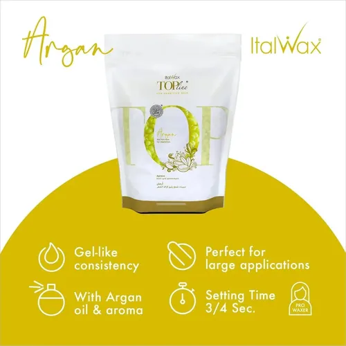 Cera Dura Italwax Top Line Argan 1,65 Lb  Fórmulas En