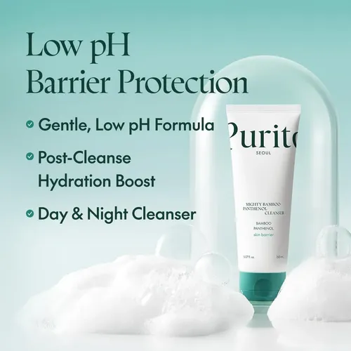 Purito Bamboo Panthenol Gentle Face Cleanser 150ml Moisturiz