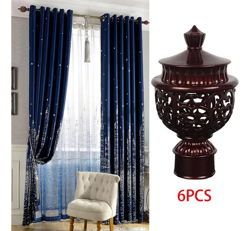 6 Piezas De Accesorios De Extremo Rojo Como Se Describe