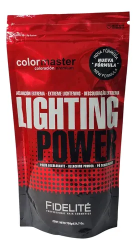 Polvo Decolorante Lighting Power Doypack X700gr Fidelite