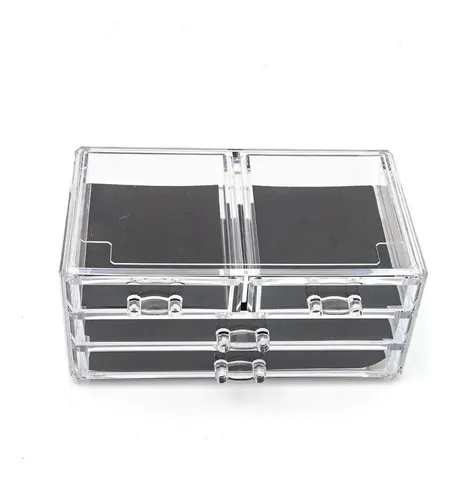 Organizador De Maquillaje Jessamy 4 Cajones Acrilico