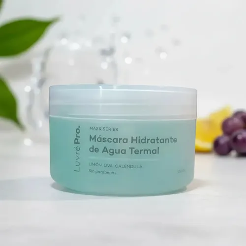 Máscara Hidratante Descongestiva Agua Termal Luvre Pro 100g Todo Tipo De Piel