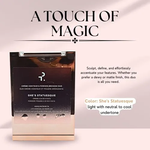 Patrick Ta Major Sculpt Crème Contour & Powder Bronzer Du…