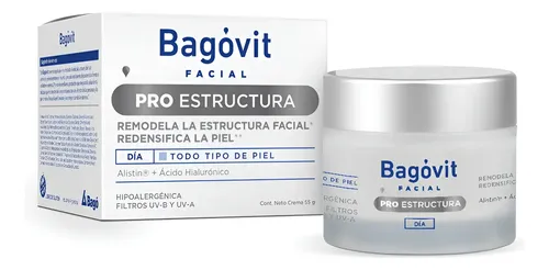 Bagovit Crema Facial Pro Estructura Hidratante Día 55 Gr