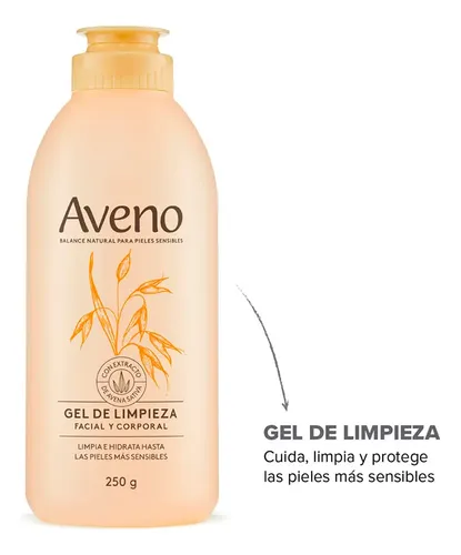Gel Aveno Limpieza Corporal Higiene Humecta Ttp 250ml