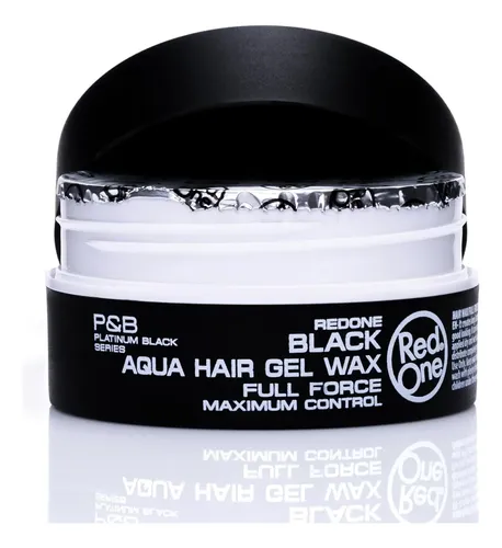 Cera Capilar Red One Aqua Hair Gel Wax Black 150ml