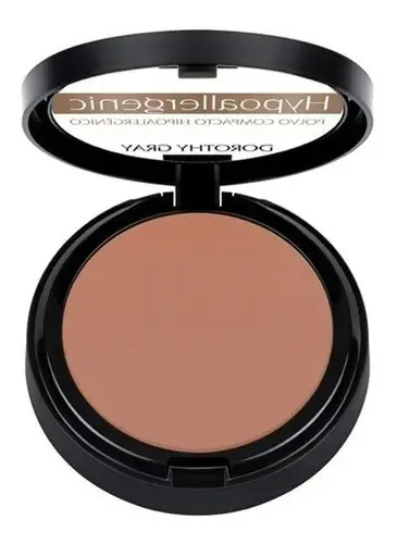 Dorothy Gray Polvo Compacto Make Up Petaca Mate Light Beige 9g