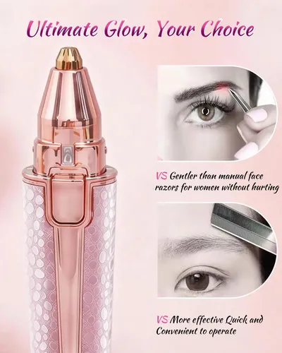 Depiladora Eléctrica Facial Mujer Inalámbrica Impermeable