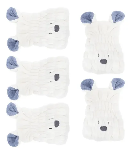 Gorro De Baño De Forro Polar Coral, 5 Unidades, Toalla Para