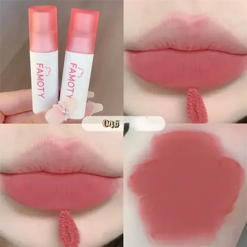 Labial Mate Mousse Terciopelo Famoty Color 04