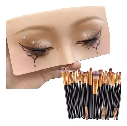 2026 5d Cara De Maniquí De Maquillaje+20 Brocha Maquillaje