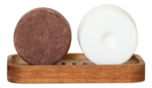 Combo Shampoo + Acond Sólido + Jabonera – Pelo Seco 100gr