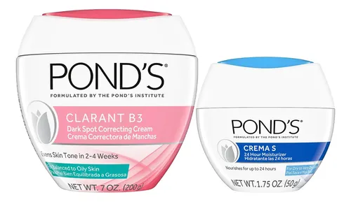 Crema Correctora De Manchas Oscuras Pond’s Clarant B3 + Crem