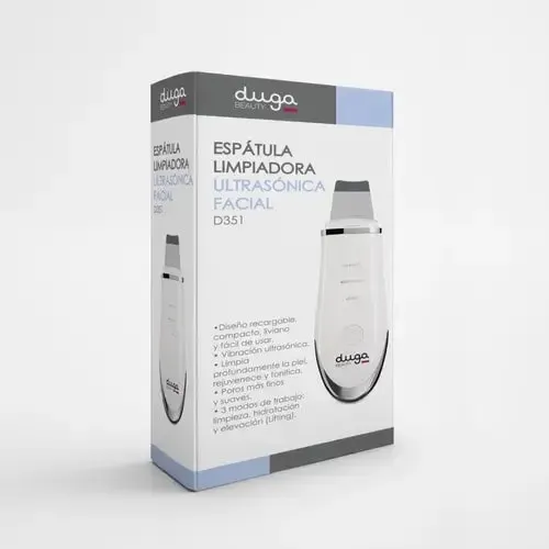 Duga Espátula Limpiadora Ultrasónica Facial D351