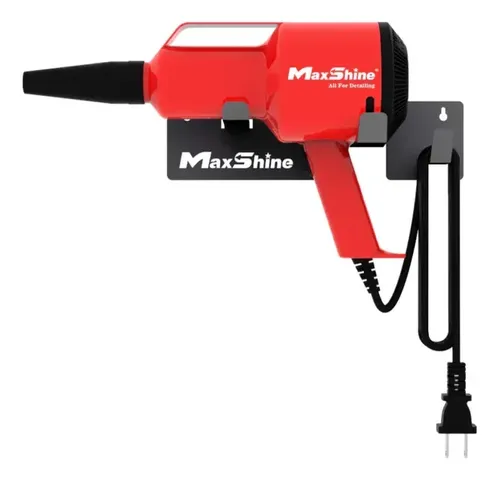 Secador De Autos Maxshine 1200w Excelente Calidad Detailing Rojo