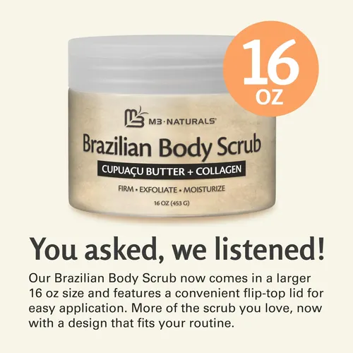 Exfoliante Corporal M3 Naturals Manteca Cupuacu 473ml