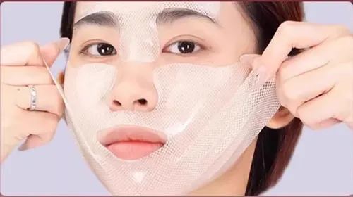 Kit 9 Mascarillas Coreana Biocolágeno Cristal Lifting Facial