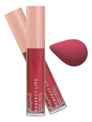 Lápiz labial líquido Boss Babe Ruby Rose J Perfect Lips Hb L6200