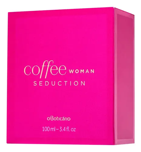 Perfume O Boticário Colonia Coffee Woman Seduction Fem, volumen unitario 100 ml